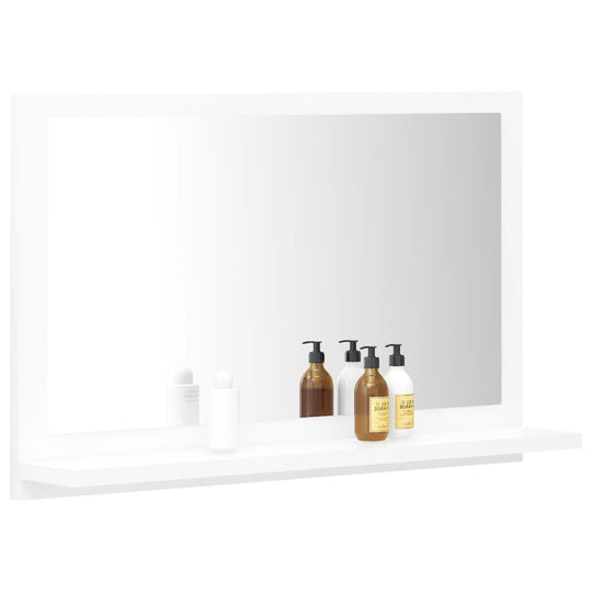 Bathroom Mirror 60x10.5x37 cm Engineered Wood , Bathroom mirror , Bathroom Vanity Units,Cabinets & Storage -,Frameless,Furniture -,Home Decor,Interior Design,Modern Design,new-305021,Vanity Units -,Wall-mounted