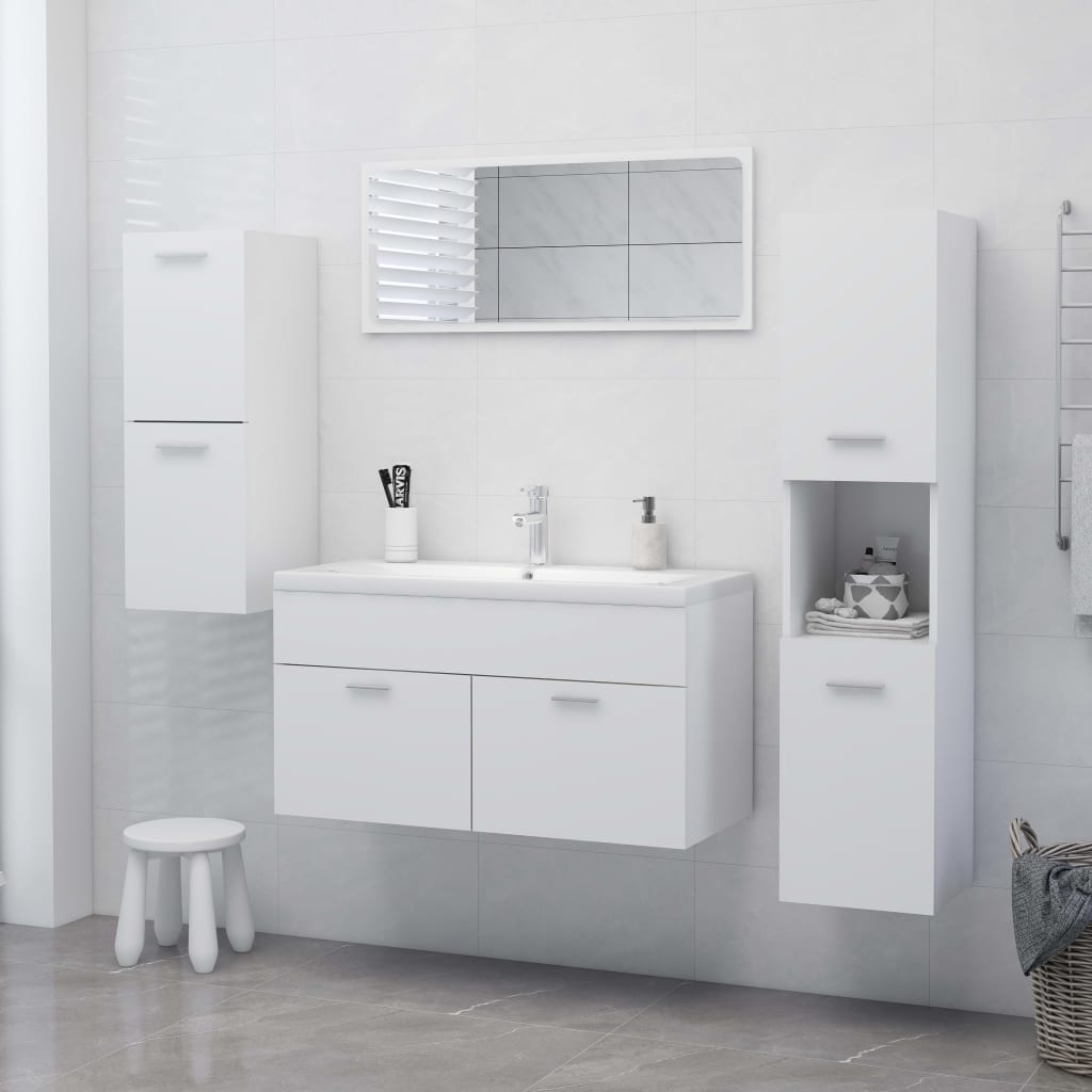 Bathroom Cabinet 30x30x130 cm Engineered Wood , Furniture -> Furniture Sets -> Bathroom Furniture Sets , Bathroom Furniture Sets,Durable,eligant,Furniture -,Furniture Sets -,Home & Garden -,Modern Design,new-305021