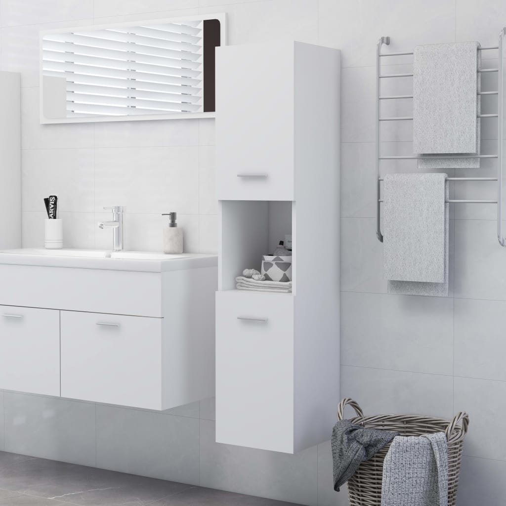 Bathroom Cabinet 30x30x130 cm Engineered Wood , Furniture -> Furniture Sets -> Bathroom Furniture Sets , Bathroom Furniture Sets,Durable,eligant,Furniture -,Furniture Sets -,Home & Garden -,Modern Design,new-305021