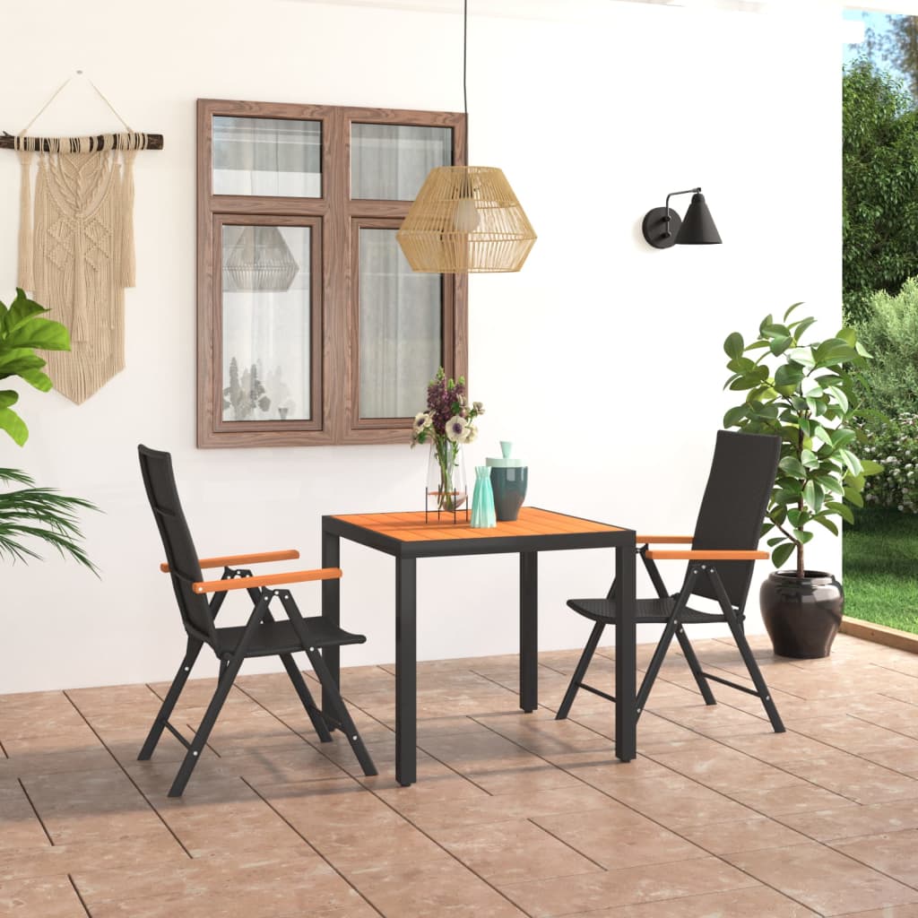 3 Piece Garden Dining Set and Brown , Furniture -> Outdoor Furniture -> Outdoor Furniture Sets , Durable,eligant,Furniture -,Home & Garden -,Modern Design,new-305021,Outdoor Furniture -,Outdoor Furniture Sets,Wooden Furniture