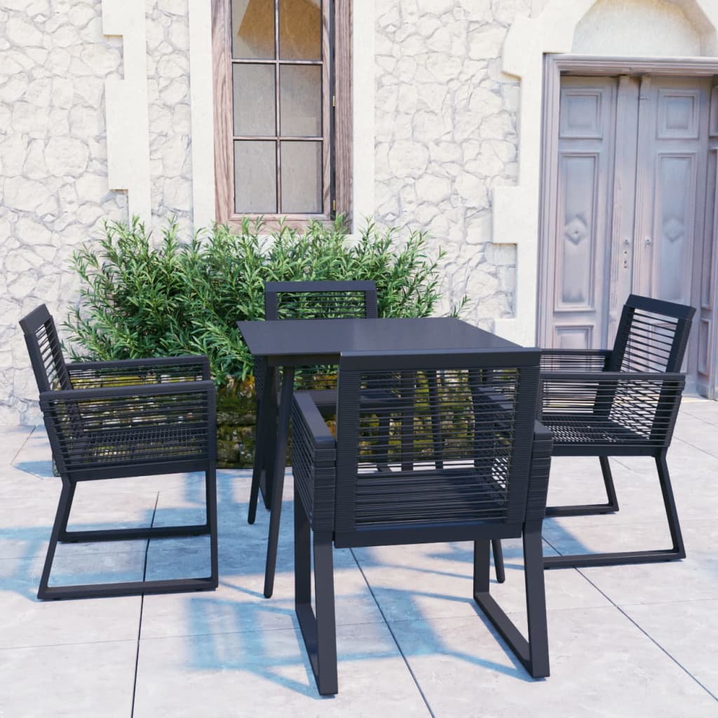 5 Piece Outdoor Dining Set PVC Rattan , Furniture -> Outdoor Furniture -> Outdoor Furniture Sets , Durable,eligant,Furniture -,Home & Garden -,Modern Design,new-305021,Outdoor Furniture -,Outdoor Furniture Sets