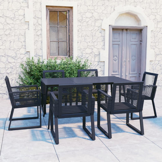 7 Piece Outdoor Dining Set PVC Rattan , Furniture -> Outdoor Furniture -> Outdoor Furniture Sets , Durable,eligant,Furniture -,Home & Garden -,Modern Design,new-305021,Outdoor Furniture -,Outdoor Furniture Sets