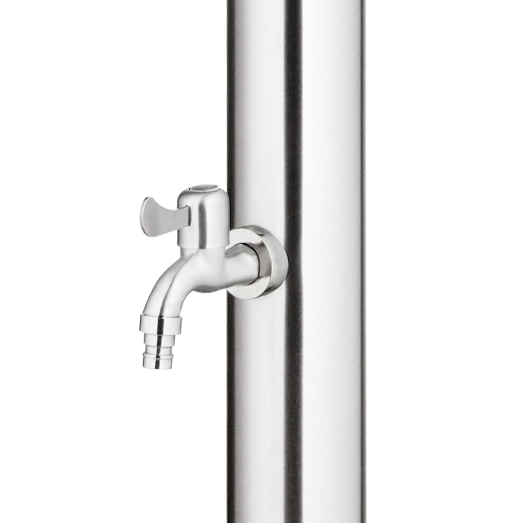 Garden Shower 215 cm Stainless Steel