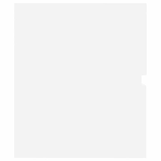 VidaXL 2 Piece Bathroom Furniture Set White Engineered Wood