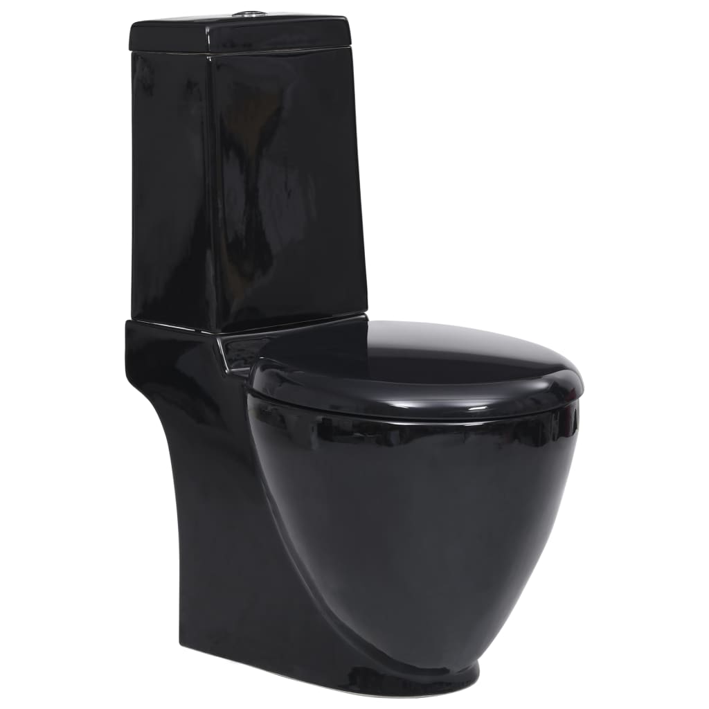 WC Ceramic Toilet Bathroom Round Toilet Bottom Water Flow , Hardware -> Plumbing -> Plumbing Fixtures -> Toilets & Bidets -> Toilets , Durable,eligant,Hardware -,Modern Design,new-305021,Plumbing -,Plumbing Fixtures -,Toilets,Toilets & Bidets -