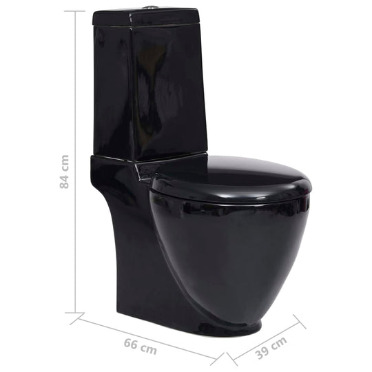 WC Ceramic Toilet Bathroom Round Toilet Bottom Water Flow , Hardware -> Plumbing -> Plumbing Fixtures -> Toilets & Bidets -> Toilets , Durable,eligant,Hardware -,Modern Design,new-305021,Plumbing -,Plumbing Fixtures -,Toilets,Toilets & Bidets -