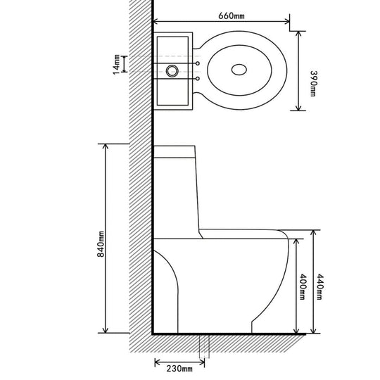 WC Ceramic Toilet Bathroom Round Toilet Bottom Water Flow , Hardware -> Plumbing -> Plumbing Fixtures -> Toilets & Bidets -> Toilets , Durable,eligant,Hardware -,Modern Design,new-305021,Plumbing -,Plumbing Fixtures -,Toilets,Toilets & Bidets -