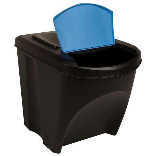 Stackable Dustbins 3 pcs  75 L