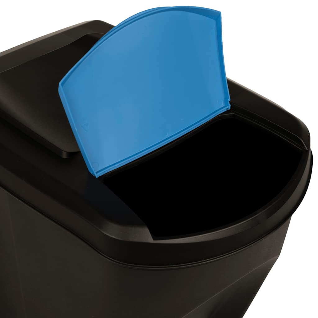 Stackable Dustbins 3 pcs  75 L