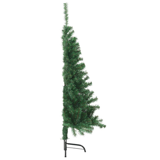 Artificial Half Christmas Tree with Stand Green 120 cm PVC