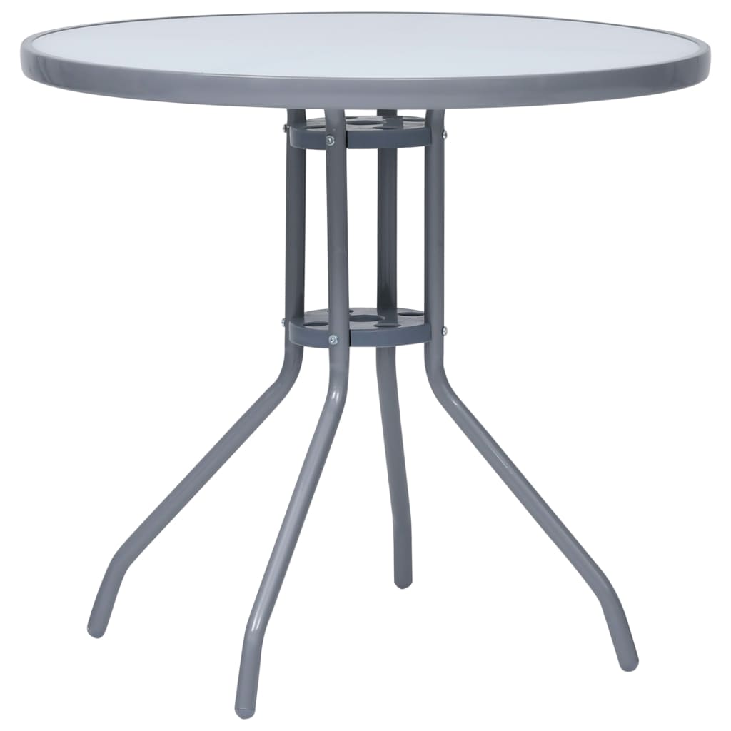 Garden Dining Set Aluminium and Textilene