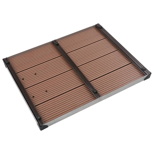 Garden Shower with  Base 230 cm Stainless Steel