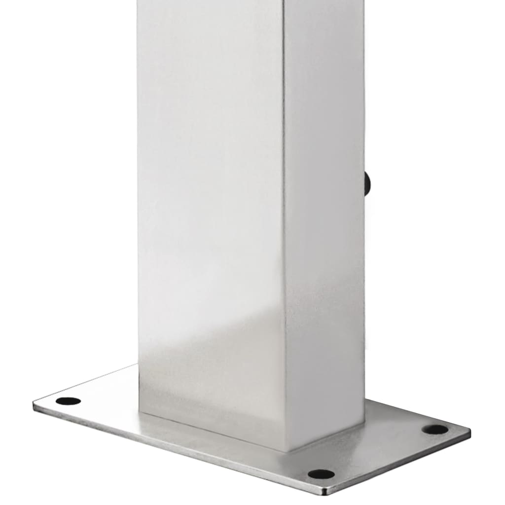 Garden Shower with  Base 225 cm Stainless Steel