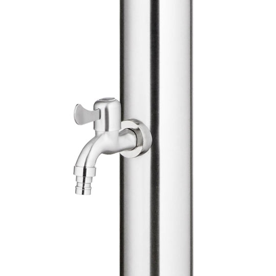 Garden Shower with  Base 220 cm Stainless Steel- Dubai