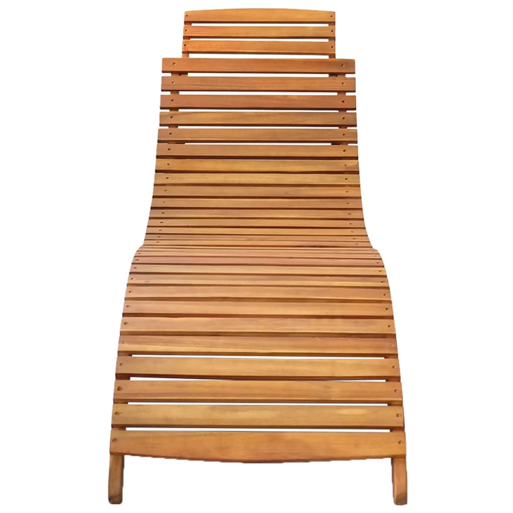 Sun Loungers 2 pcs Solid Acacia Wood , Furniture -> Outdoor Furniture -> Outdoor Seating -> Sunloungers , Durable,eligant,Furniture -,Home & Garden -,Modern Design,new-305021,Outdoor Furniture -,Outdoor Seating -,Sunloungers,Wooden Furniture