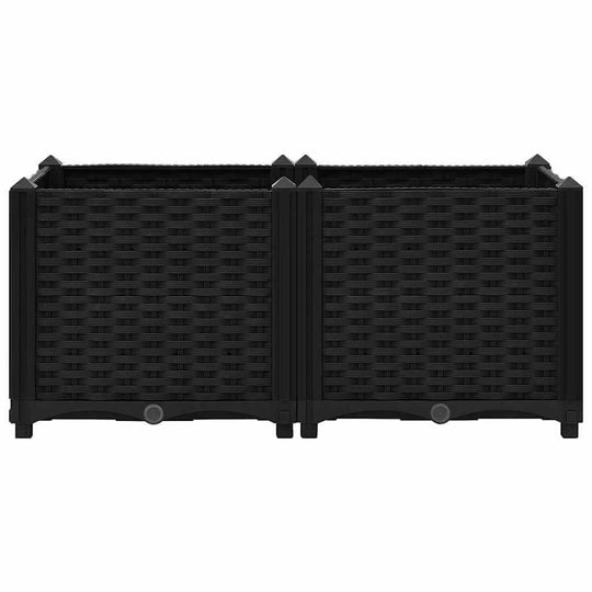 سرير مرتفع 80×40×38 سم، مصنوع من البولي بروبيلين