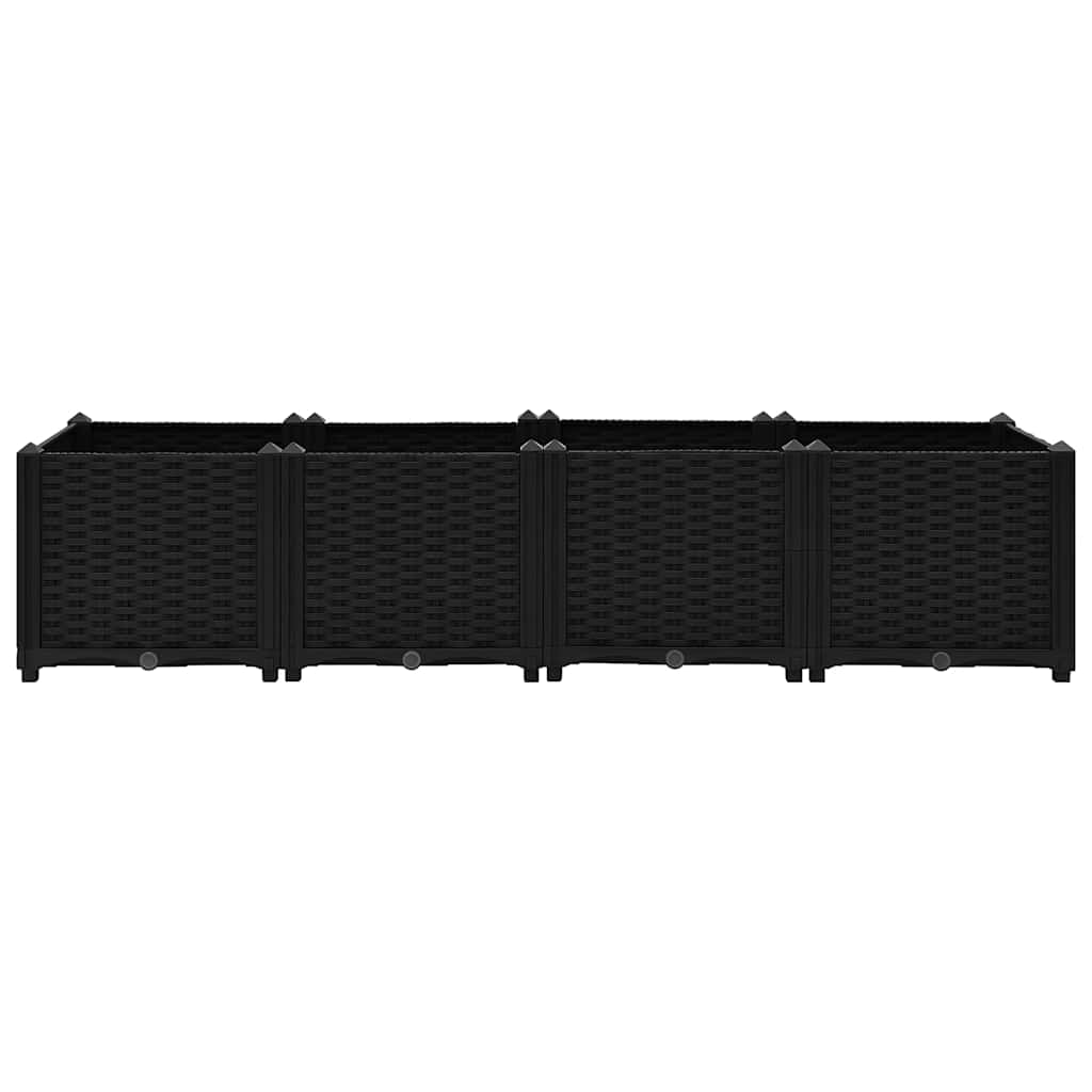 سرير مرتفع 160x40x38 سم من مادة البولي بروبيلين