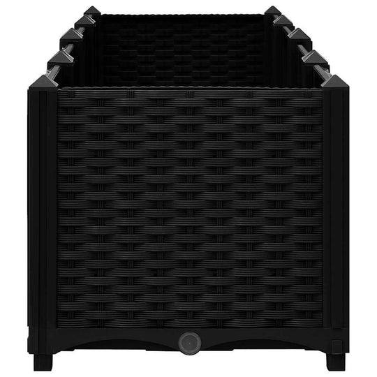 سرير مرتفع 160x40x38 سم من مادة البولي بروبيلين