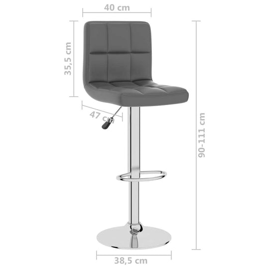 Bar Stool  Faux Leather