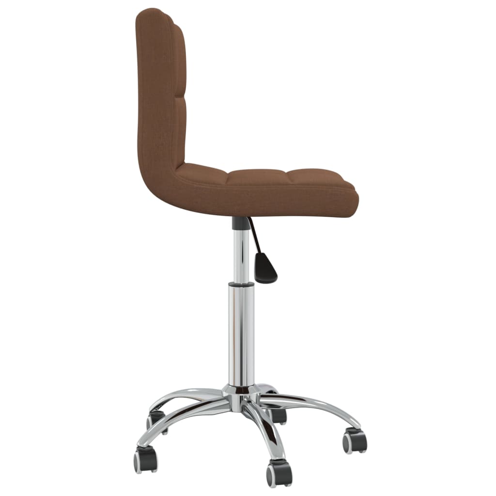 Swivel Office Chair Fabric , Furniture -> Office Furniture -> Office & Desk Chairs , adjustable,brown,dark fabric,dining room,fabric,Furniture -,gray,Kitchen & Dining -,Kitchen & Dining Room Chairs,new-305021,Office & Desk Chairs,Office Furniture -,steel,