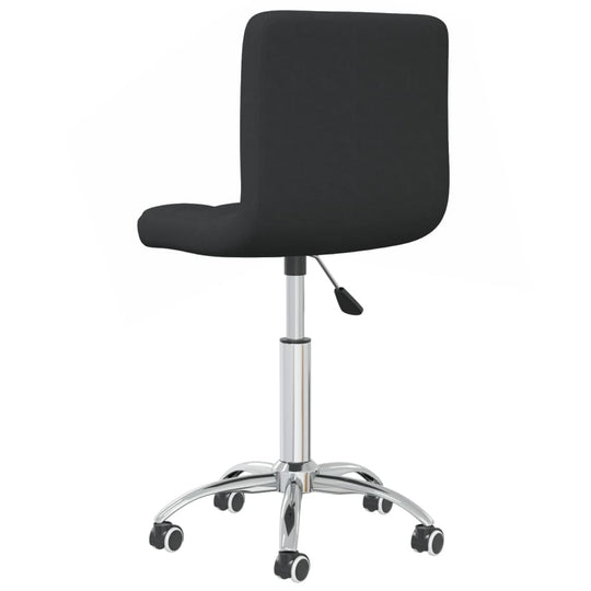 Swivel Office Chair Fabric with adjustable height and 360-degree rolling castors, ideal for home office and living room comfort.