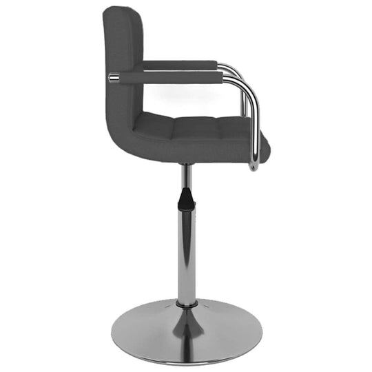 Bar Stool Dark Grey Fabric