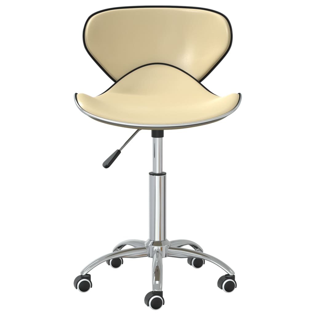 كراسي سفرة متحرك 2 قطعة جلد صناعي