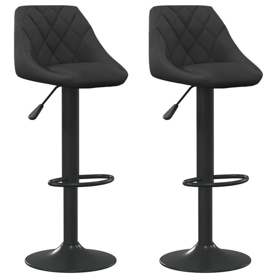 Bar Stools 2 pcs  Velvet