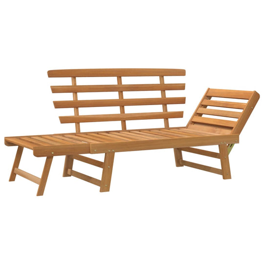 Garden Bench 2-in-1 190 cm Solid Acacia Wood , Furniture -> Outdoor Furniture -> Outdoor Seating -> Outdoor Benches , Chairs -,Decor -,Durable,eligant,Furniture -,Home & Garden -,Home Decor,Modern Design,new-305021,Outdoor Benches,Outdoor Chairs,Outdoor F