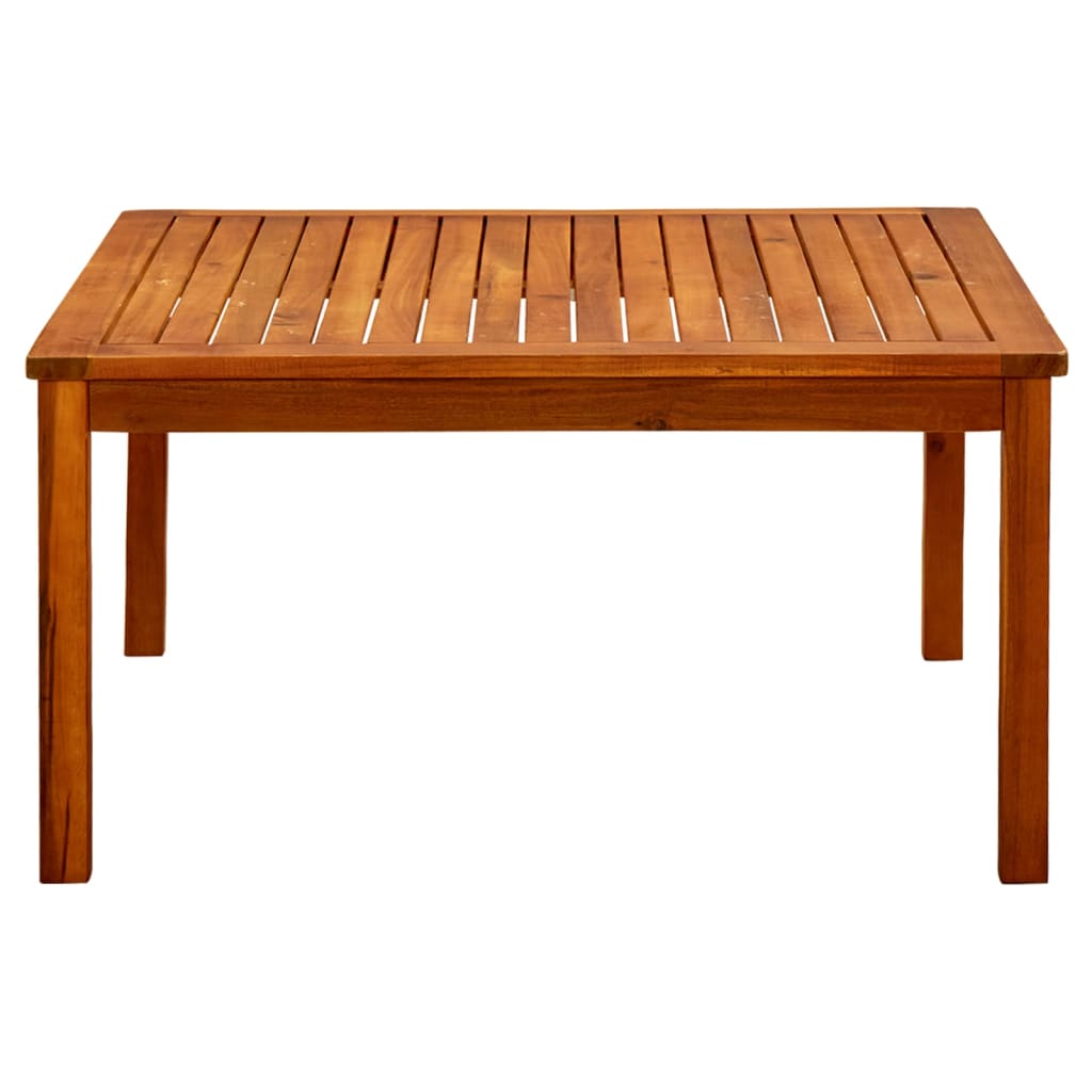 Garden Coffee Table 85x85x45 cm Solid Acacia Wood