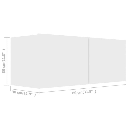 Piece TV Cabinet Set  Engineered Wood