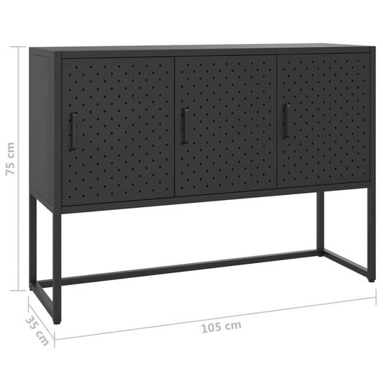 Sideboard  105x35x75 cm Steel
