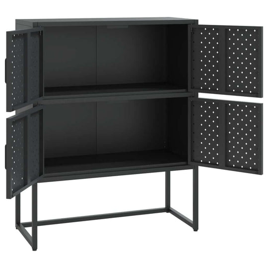 Highboard  80x35x100 cm Steel