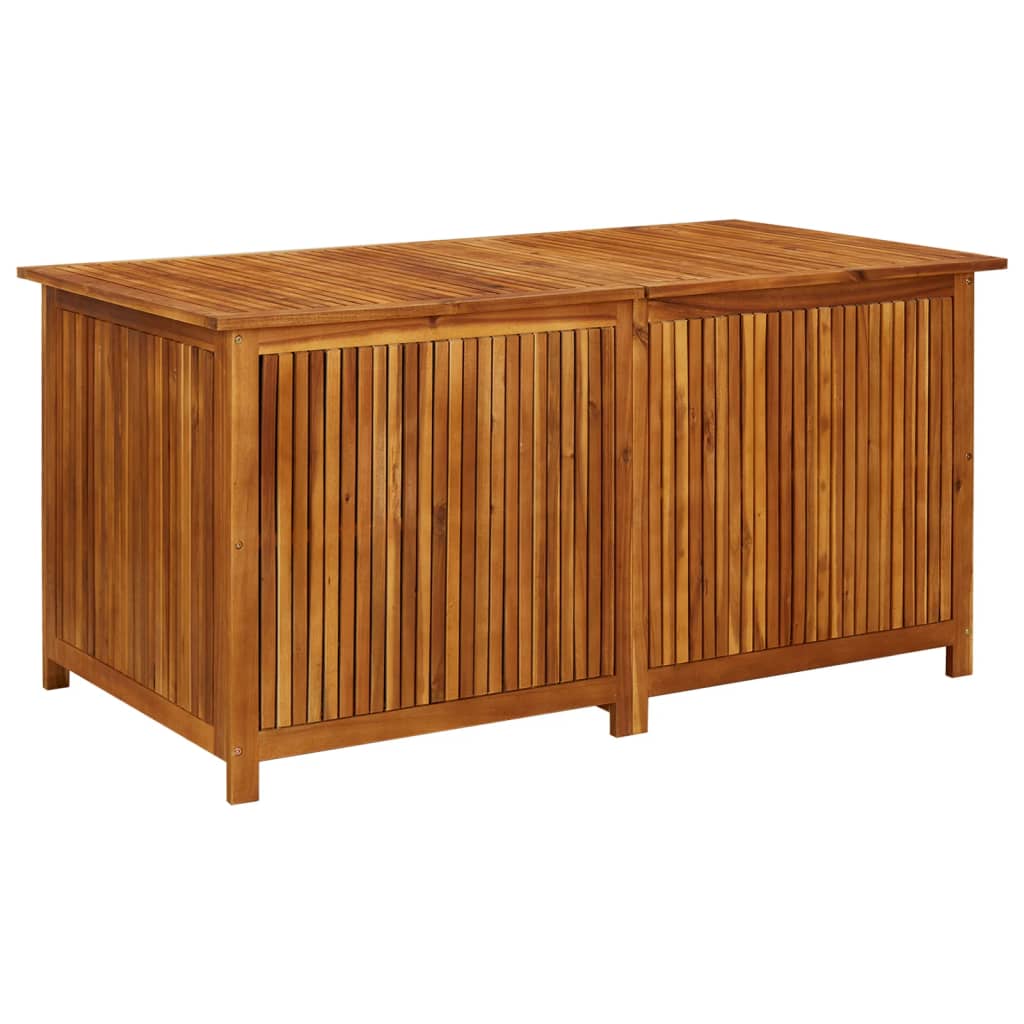 Garden Storage Box 150x80x75 cm Solid Acacia Wood , Furniture -> Outdoor Furniture -> Outdoor Storage Boxes , Durable,eligant,Furniture -,Home & Garden -,Modern Design,new-305021,Outdoor Furniture -,Outdoor Storage Boxes,Wooden Furniture