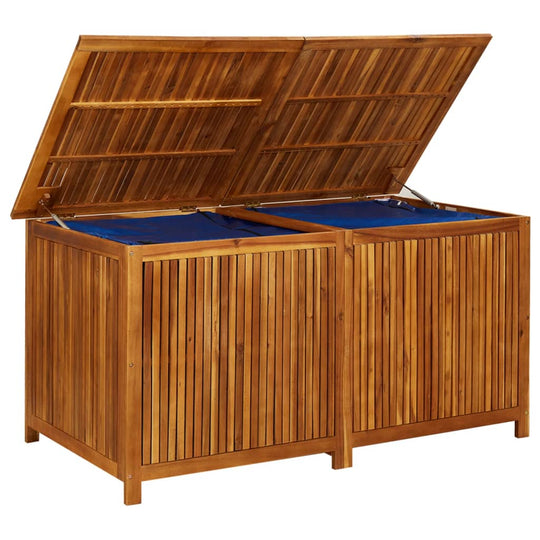 Garden Storage Box 150x80x75 cm Solid Acacia Wood , Furniture -> Outdoor Furniture -> Outdoor Storage Boxes , Durable,eligant,Furniture -,Home & Garden -,Modern Design,new-305021,Outdoor Furniture -,Outdoor Storage Boxes,Wooden Furniture