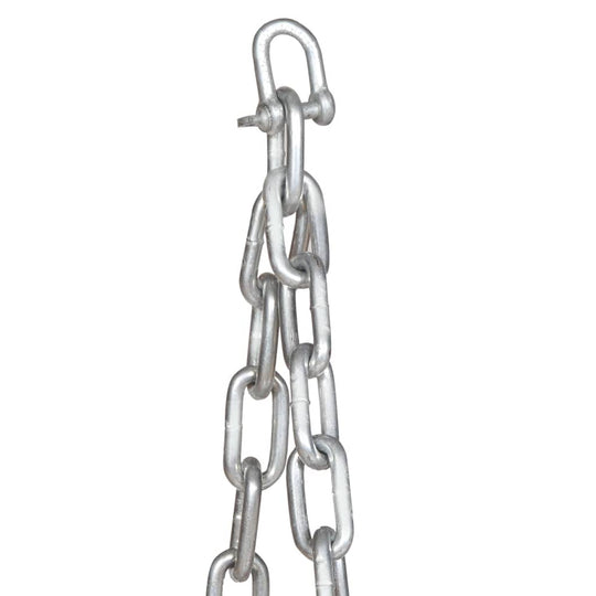 Swing Bench Solid Teak Wood 114x60x64 cm hanging chain for outdoor furniture support and stability.