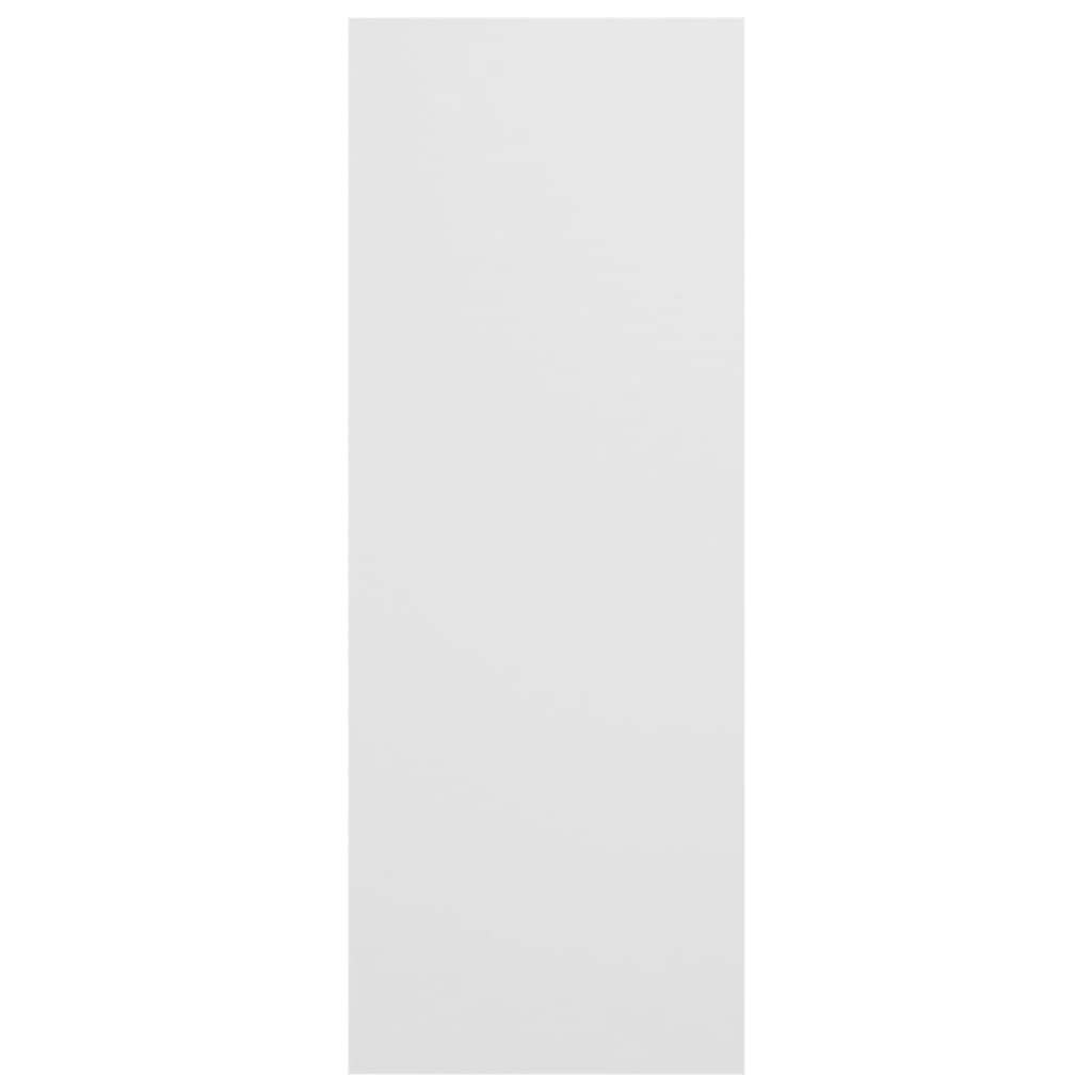 Console Table  78x30x80 cm Engineered Wood - sleek white design, perfect for organizing and beautifying any space.