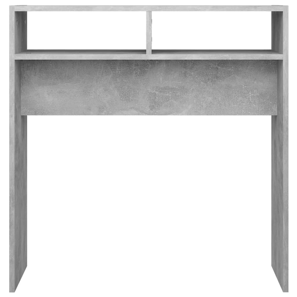 Console Table Concrete 78x30x80 cm Engineered Wood , Furniture -> Tables -> Accent Tables -> End Tables , Accent Tables -,Durable,eligant,End Tables,Furniture -,Home & Garden -,Modern Design,new-305021,Outdoor Furniture -,Tables -