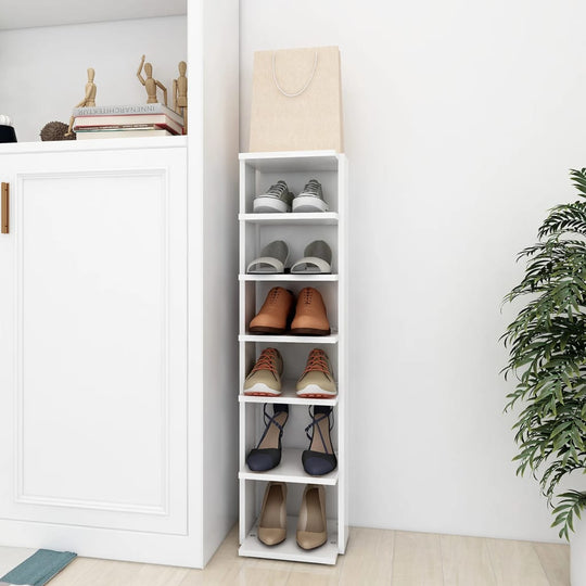 Shoe Cabinet 27.5x27x102 cm Engineered Wood , Home & Garden -> Household Supplies -> Storage & Organisation -> Clothing & Wardrobe Storage -> Shoe Racks & Organisers , Clothing & Wardrobe Storage -,Durable,eligant,Furniture -,Home & Garden -,Household Sup