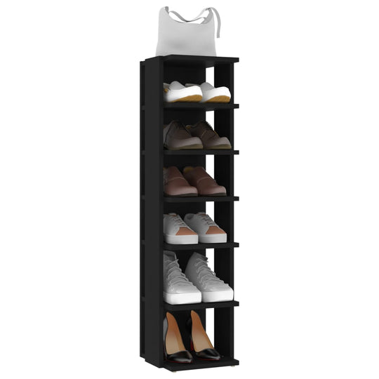 Shoe Cabinet 27.5x27x102 cm Engineered Wood , Home & Garden -> Household Supplies -> Storage & Organisation -> Clothing & Wardrobe Storage -> Shoe Racks & Organisers , Clothing & Wardrobe Storage -,Durable,eligant,Furniture -,Home & Garden -,Household Sup