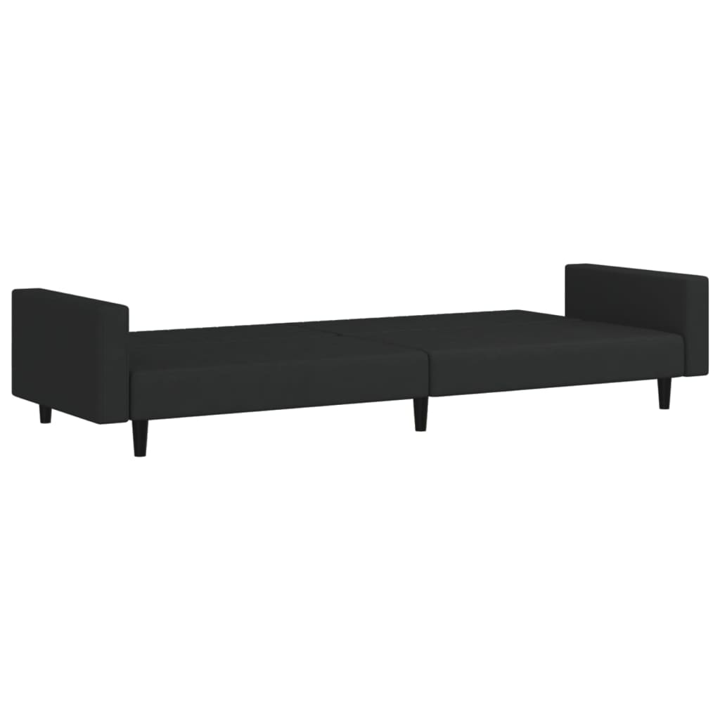 2-Seater Sofa Bed Velvet , Furniture -> Sofas , black,Comfortable,Durable,eligant,Furniture -,Home & Garden -,Modern Design,new-305021,Sofas