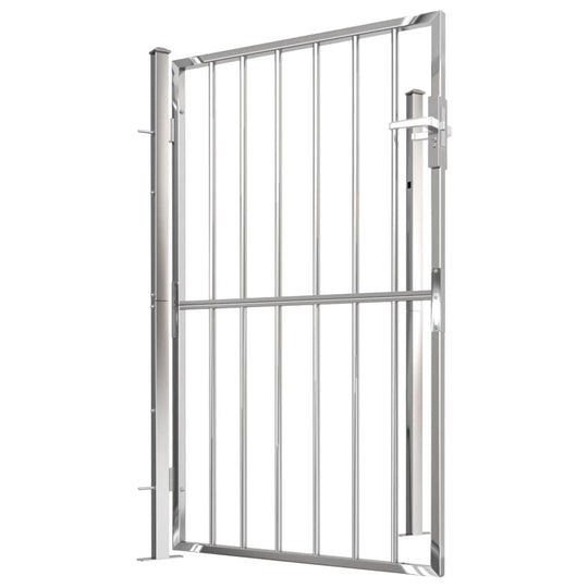 Garden Gate 100x150 cm Stainless Steel