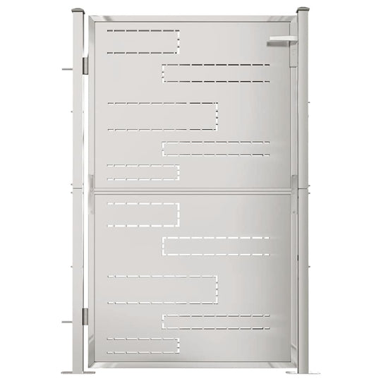 Garden Gate 100x145 cm Stainless Steel