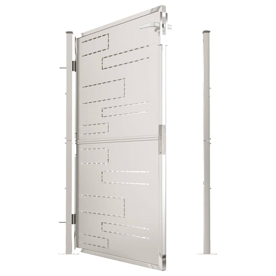 Garden Gate 100x145 cm Stainless Steel