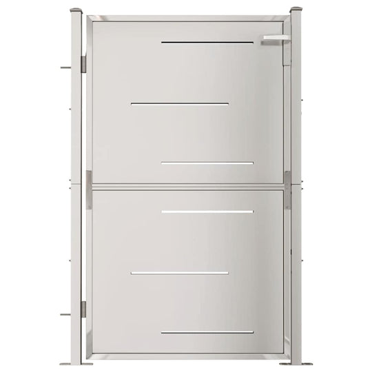Garden Gate 100x145 cm Stainless Steel