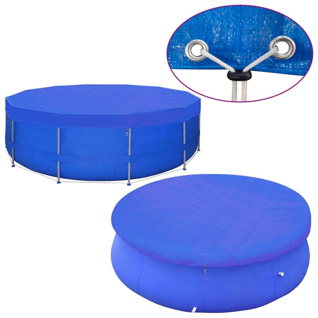 Pool Covers  pcs PE Round 540 cm 90 g/m²