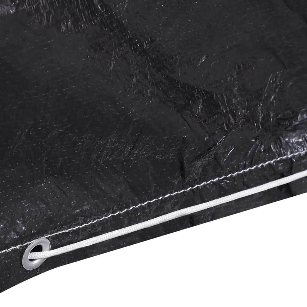 Garden Furniture Covers  pcs L-Shaped 12 Eyelets 250x250x90 cm