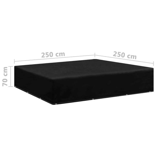 Garden Furniture Covers  pcs 12 Eyelets 250x250x70 cm