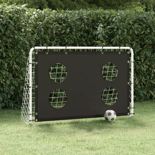 Soccer Goal Training Net Steel 184x61x122 cm , Net Steel , Athletics -,Football -,Football Goals & Nets,Home & Garden -,new-305021,Sporting Goods -