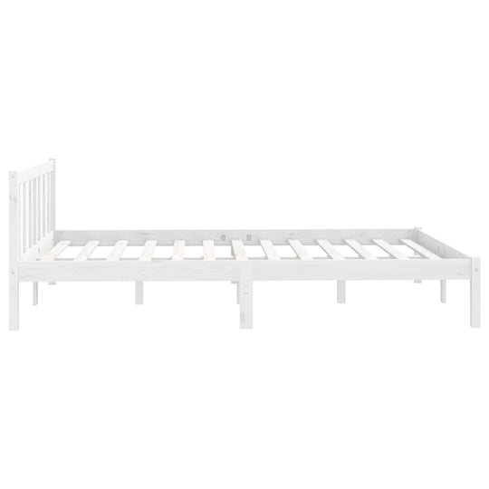 Bed Frame Solid Pinewood 140x200 cm , Furniture -> Beds & Accessories -> Beds & Bed Frames , Beds & Accessories -,Beds & Bed Frames,Durable,Furniture -,Home & Garden -,Modern Design,new-305021